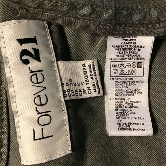 ❌SOLD❌Forever21 Army Green Military Utility Jacket - Picture 7 of 8